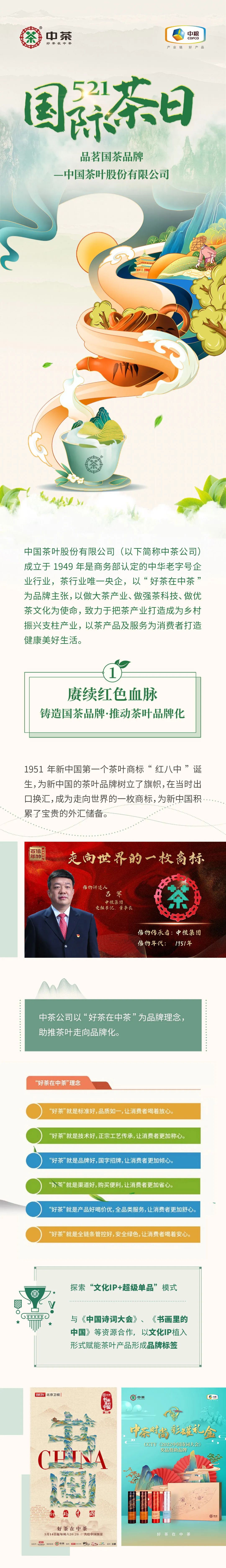 品茗国茶品牌—中国茶叶股份有限公司