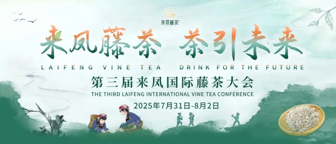 第三届来凤国际藤茶大会即将开启，邀你一起来喝来凤藤茶哦！